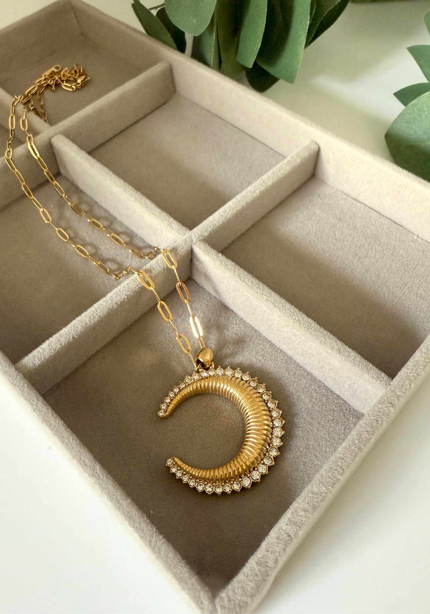 Crescent Moon Necklace