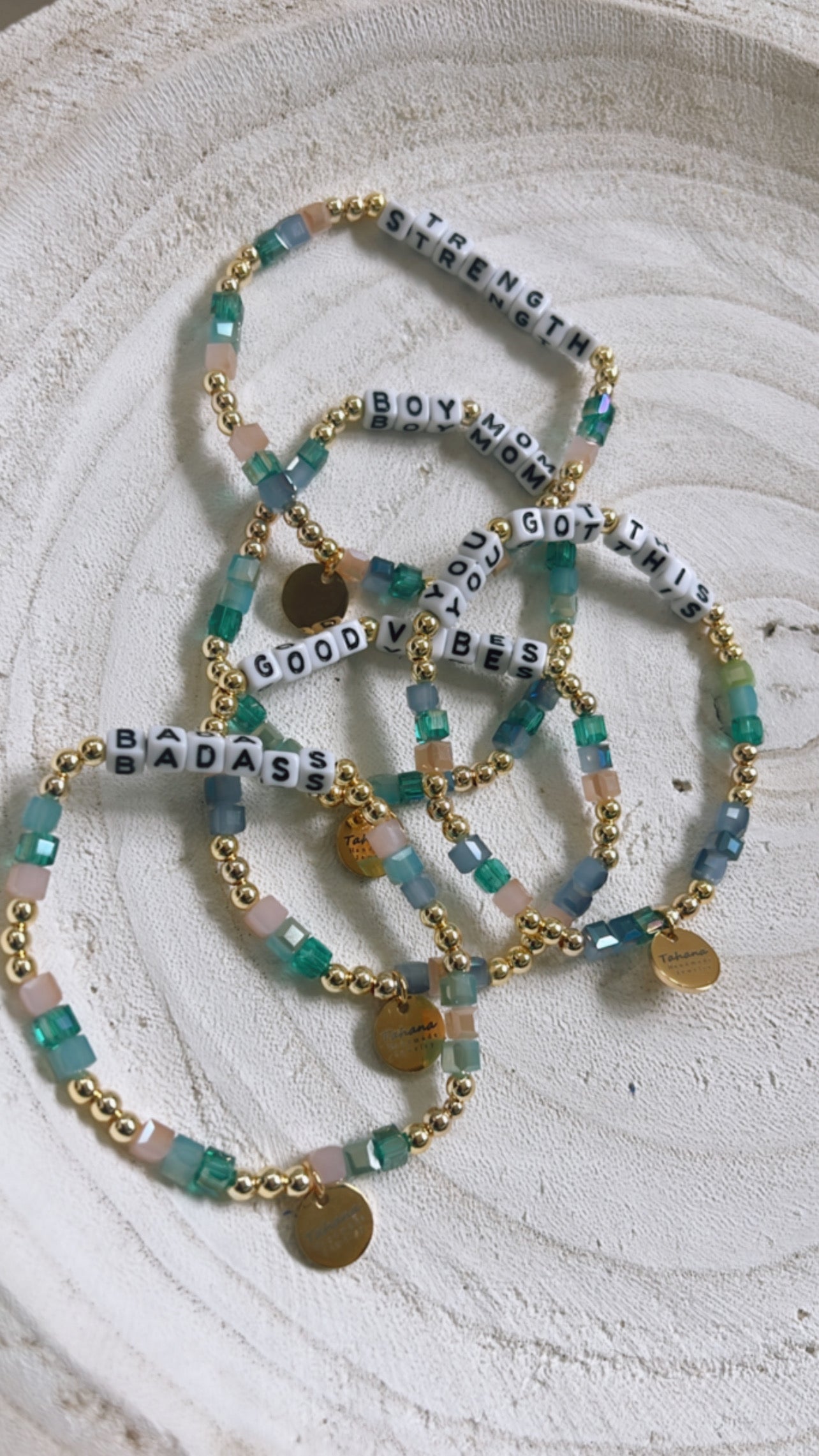 Personalized Word Bracelet