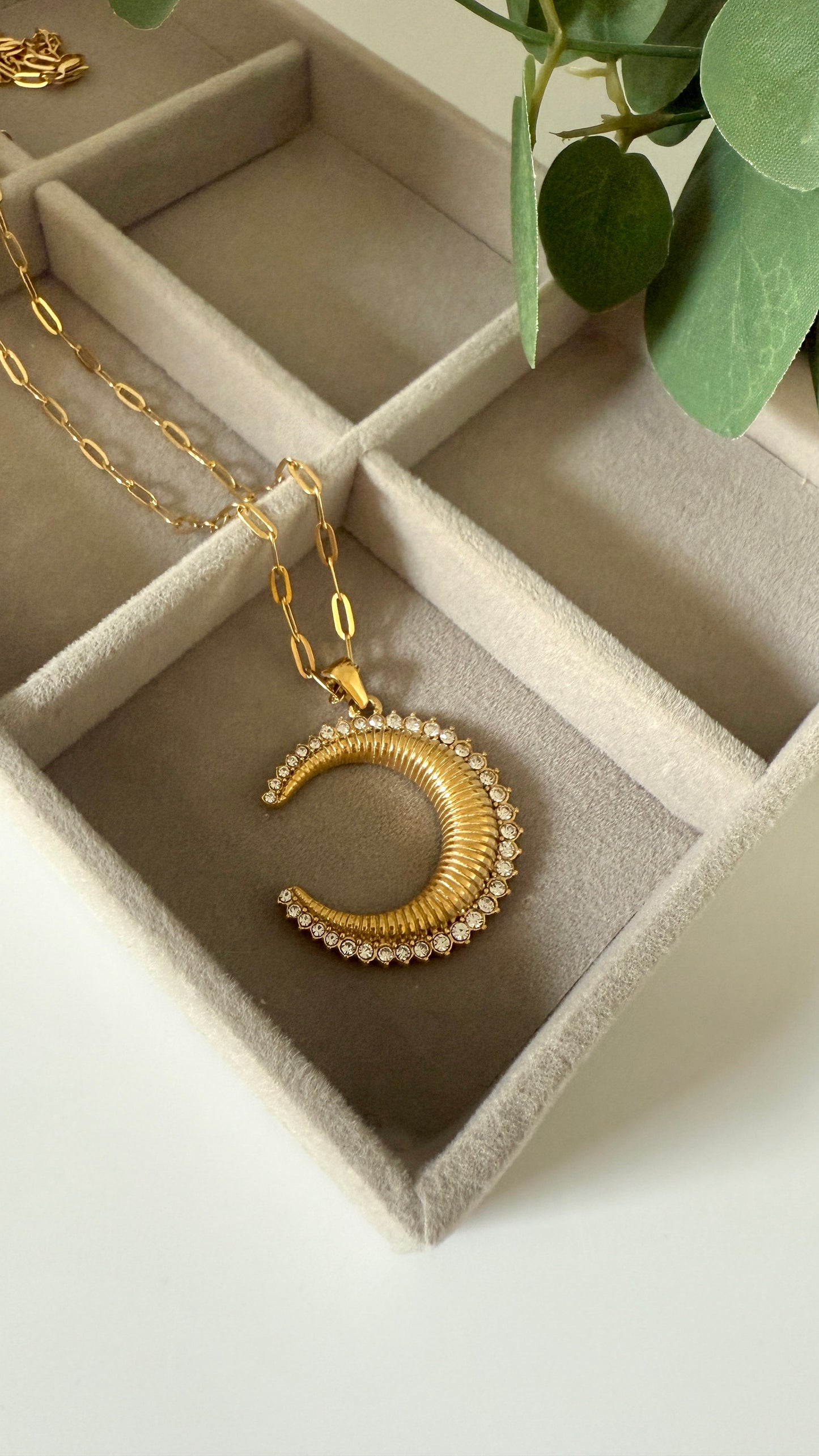 Crescent Moon Necklace
