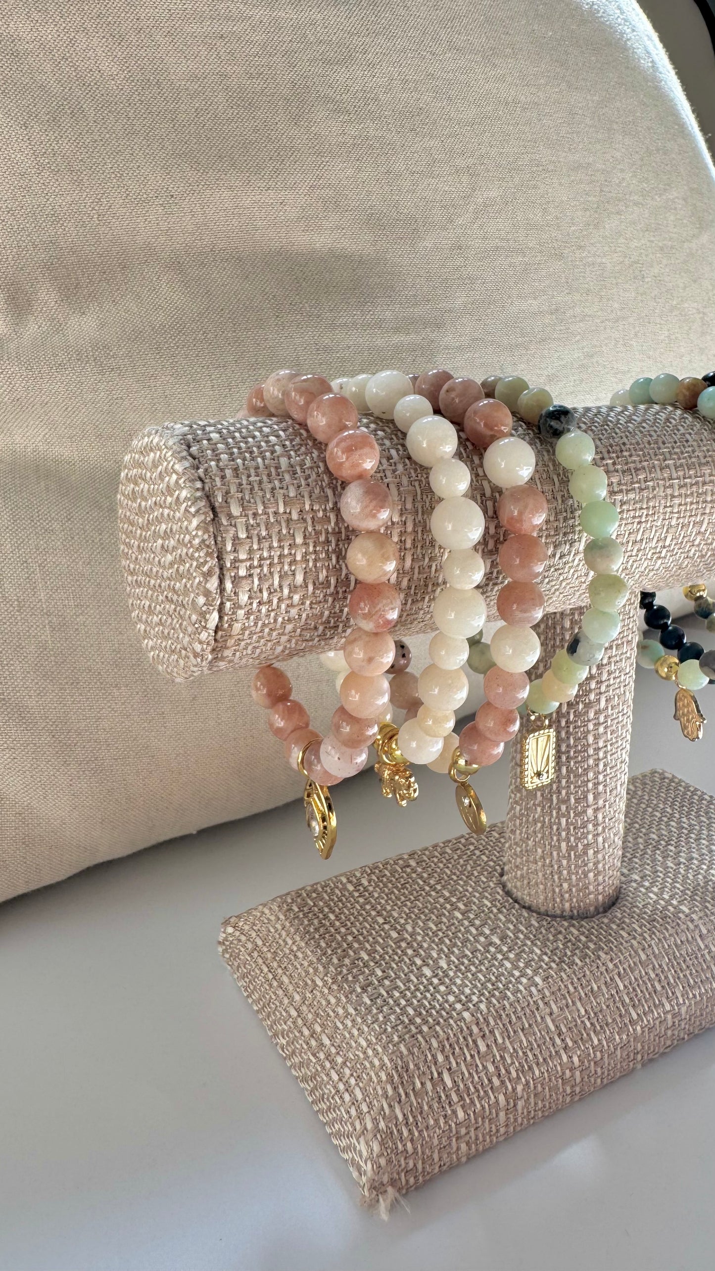 Amazonite Sun Ray Bracelet
