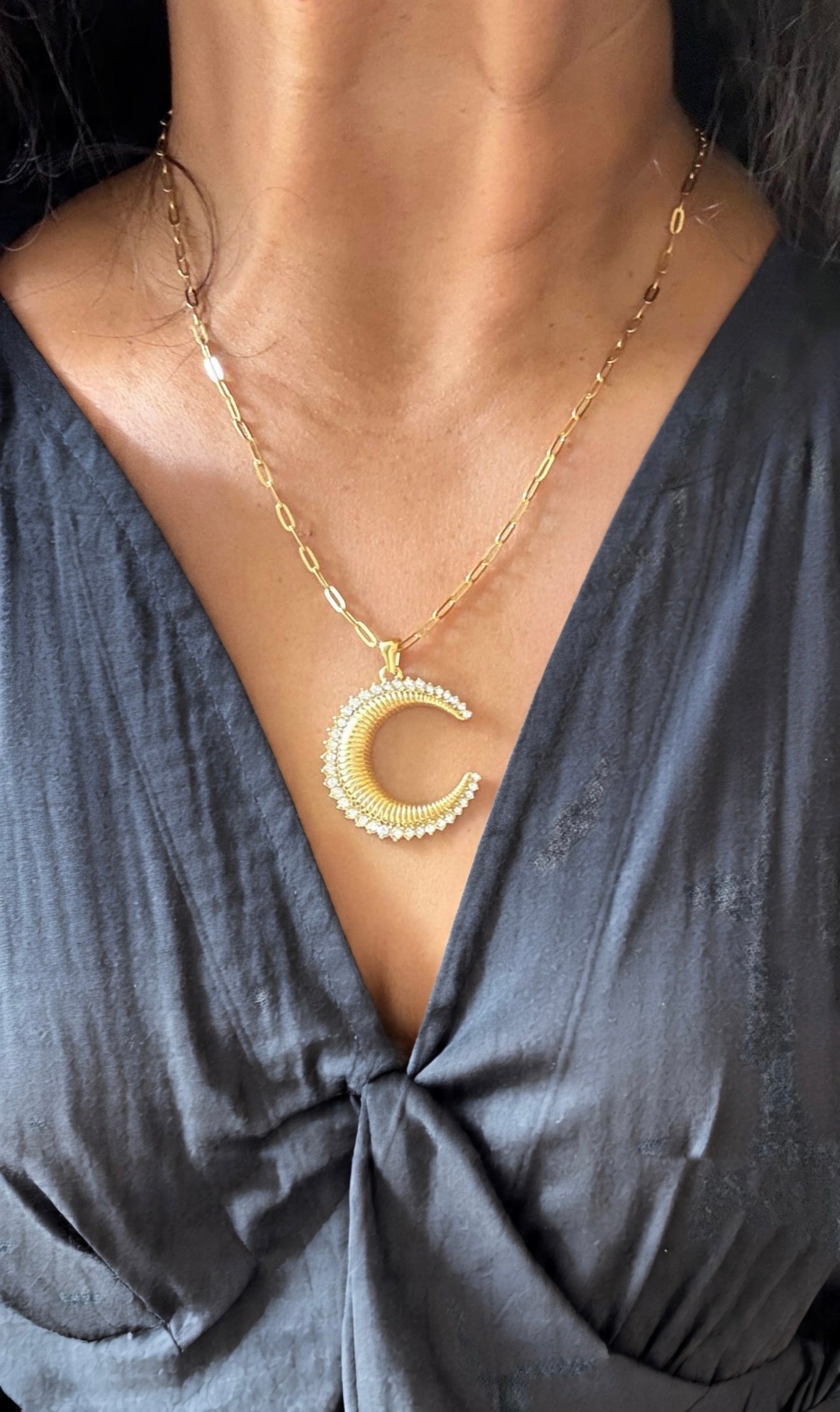 Crescent Moon Necklace