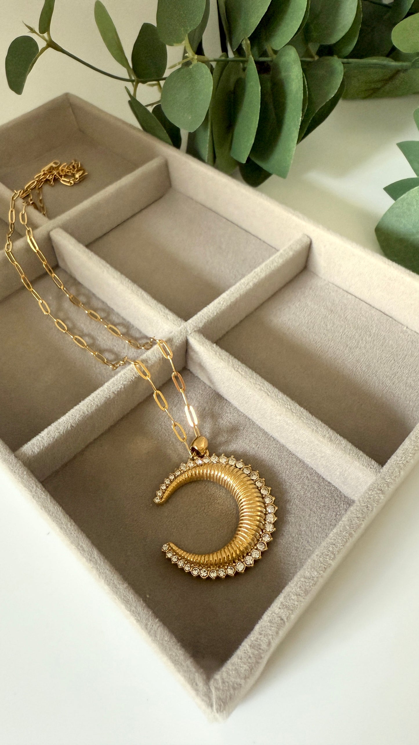 Crescent Moon Necklace
