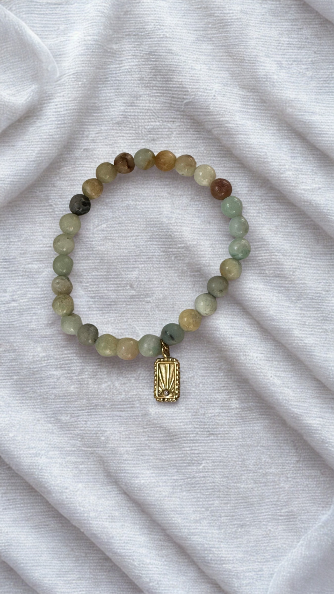 Amazonite Sun Ray Bracelet