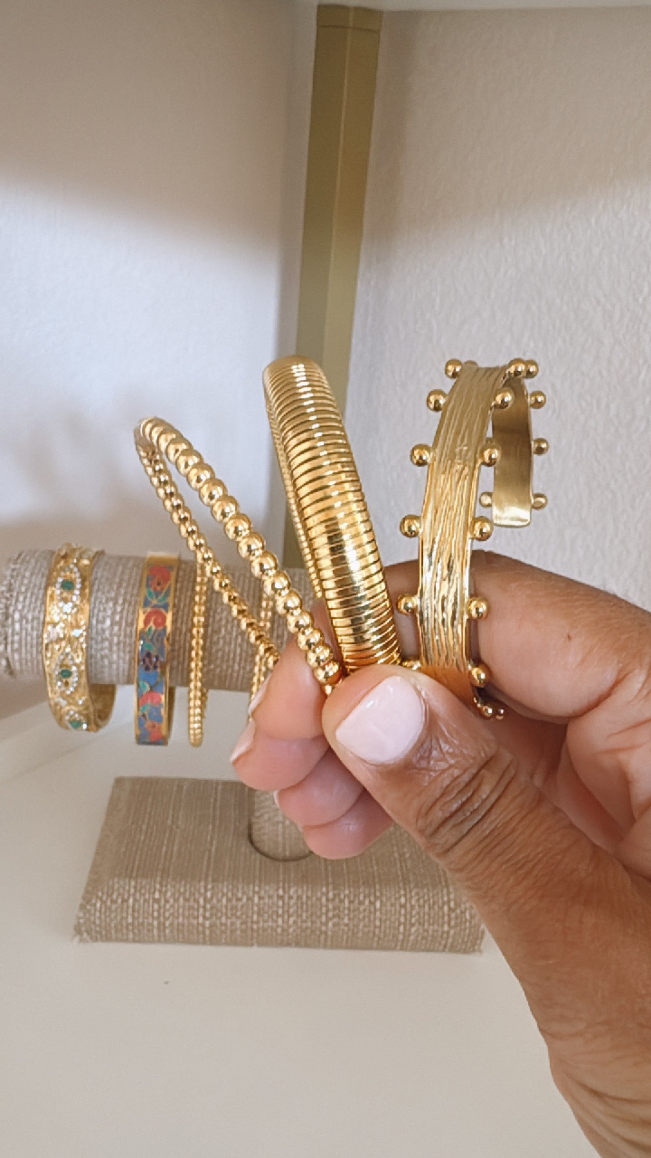 Golden Aura Bangle