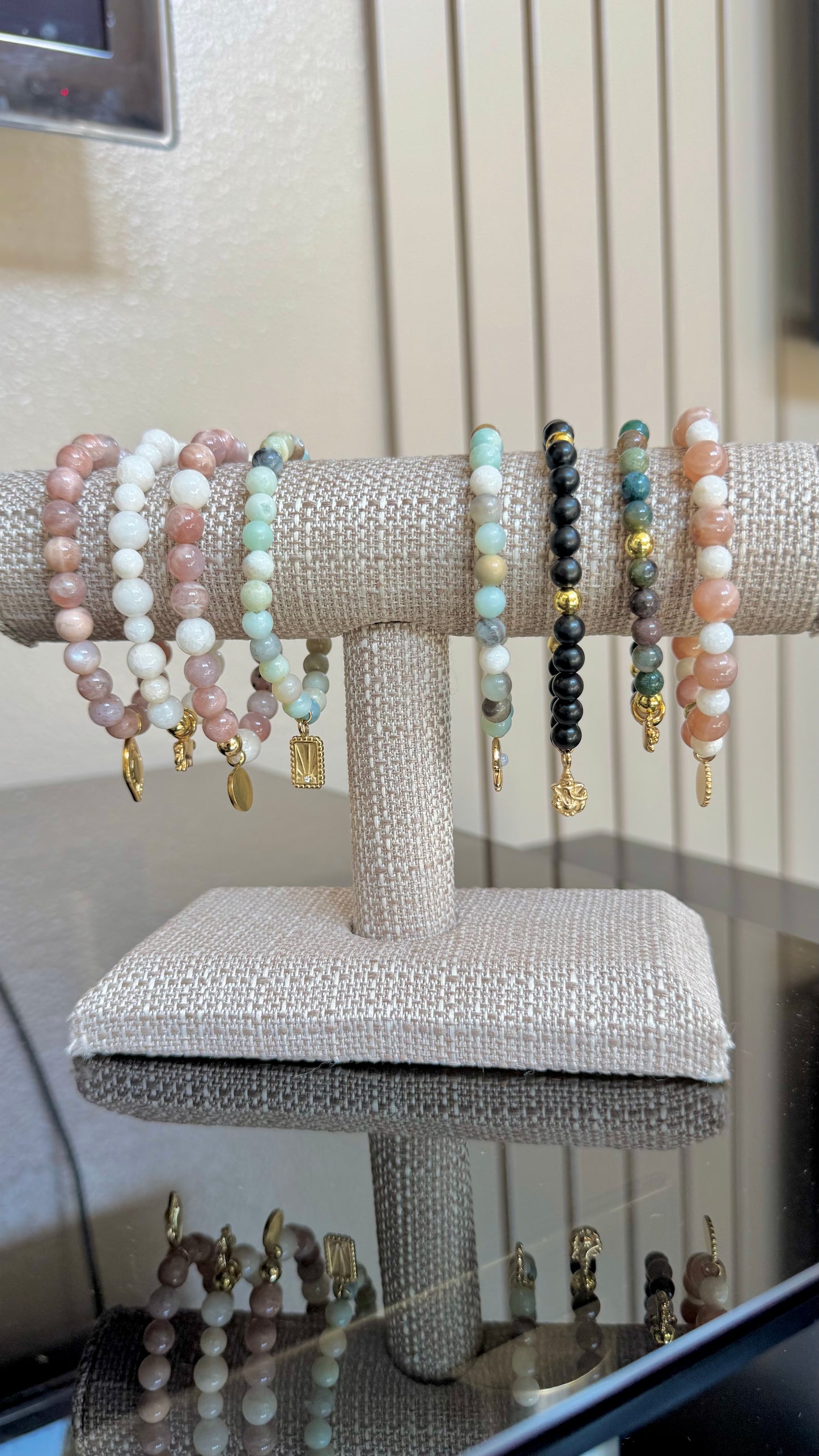 Amazonite Sun Ray Bracelet