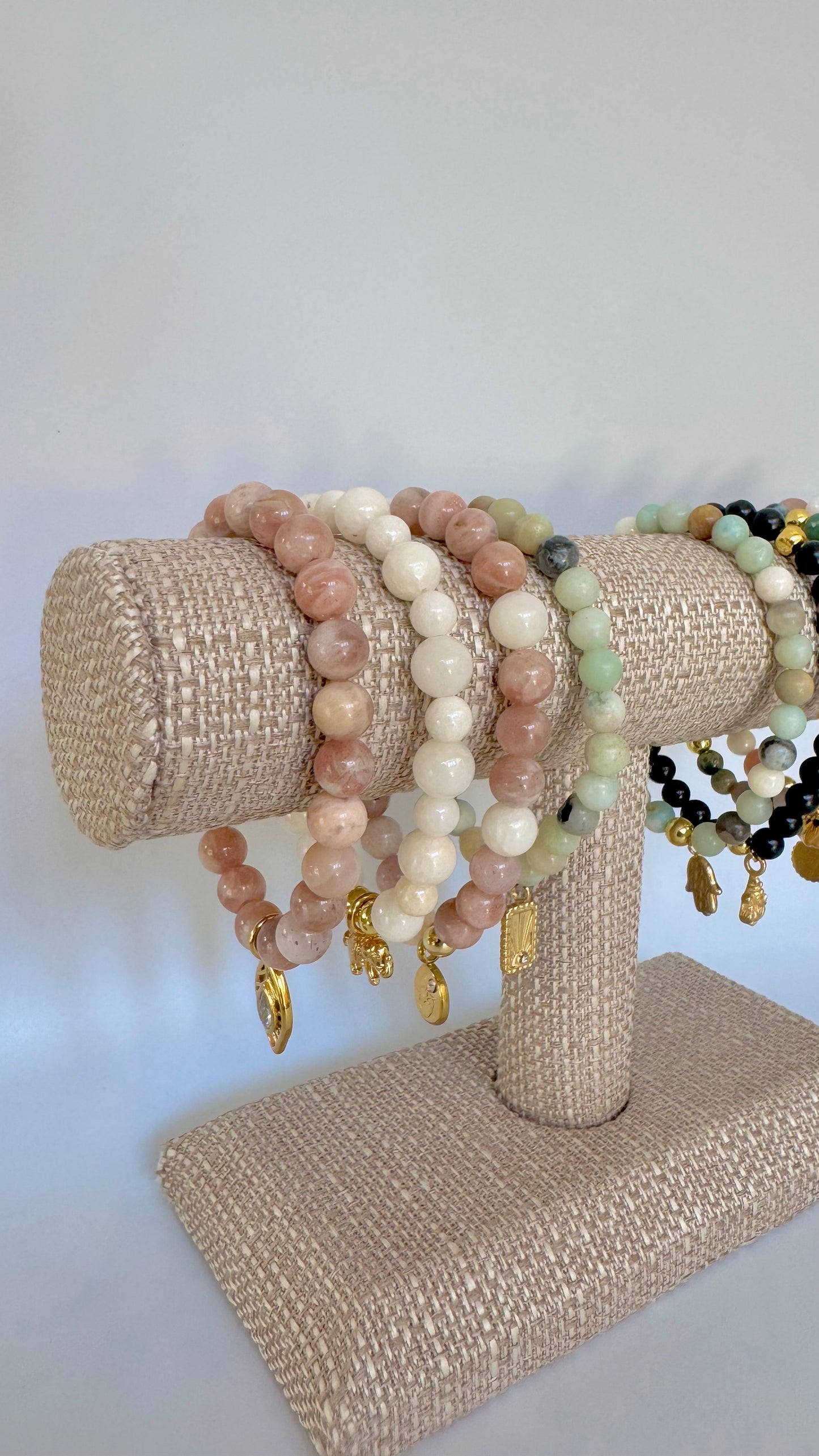 Sunstone Leaf Bracelet