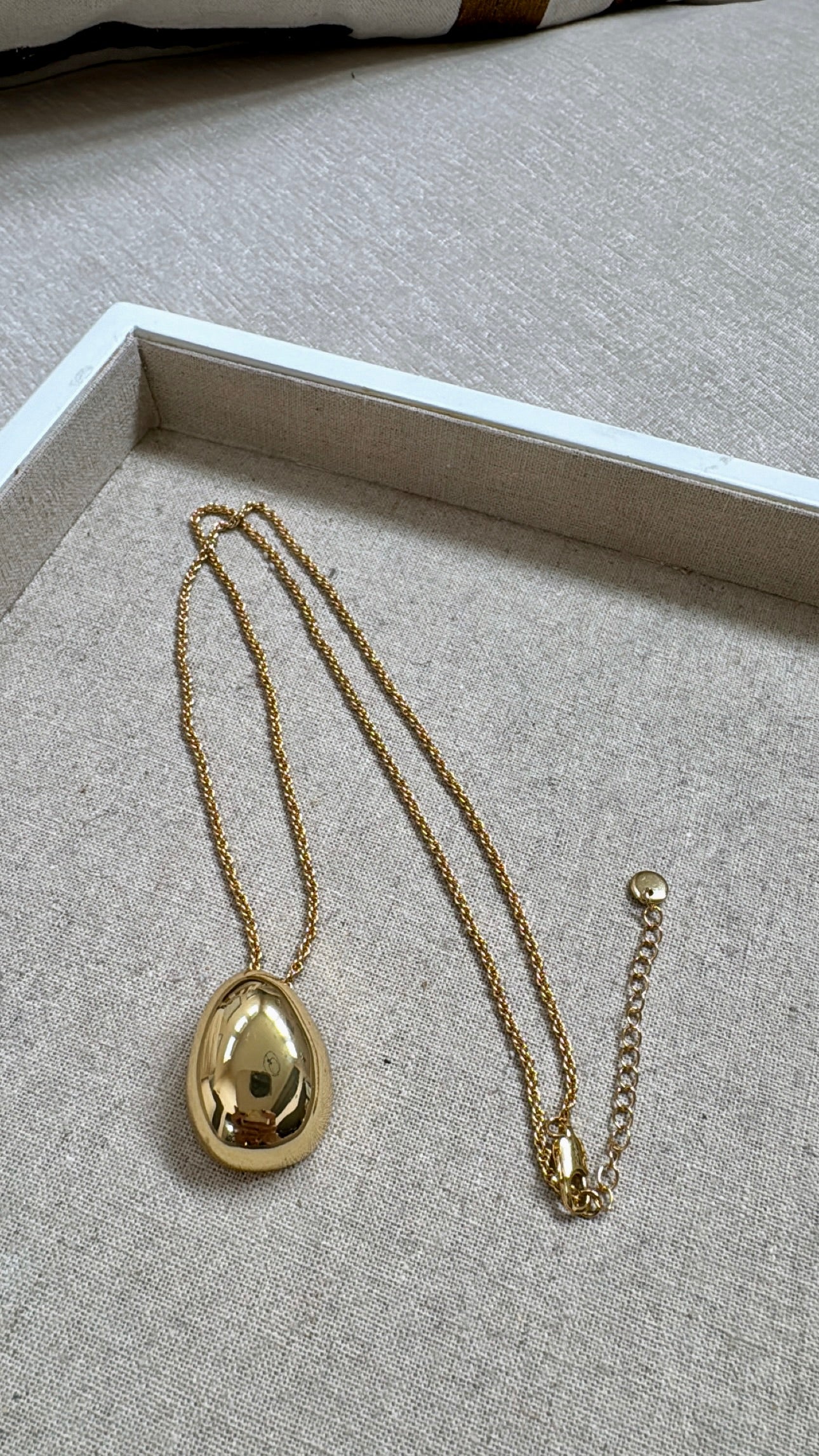 Lori Gold Teardrop Necklace