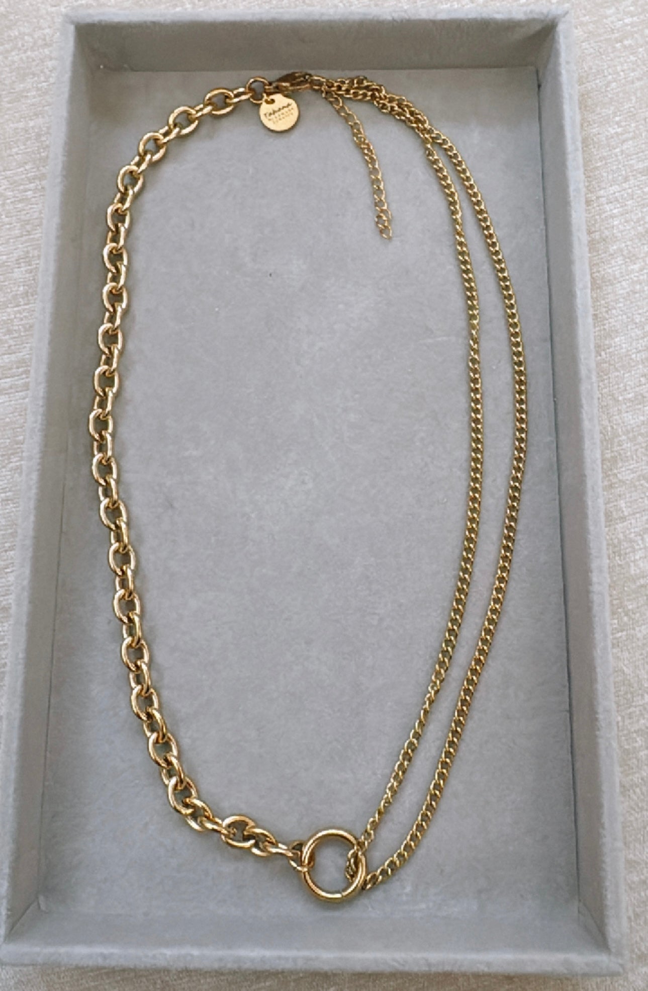 Links + Double Chain Necklace