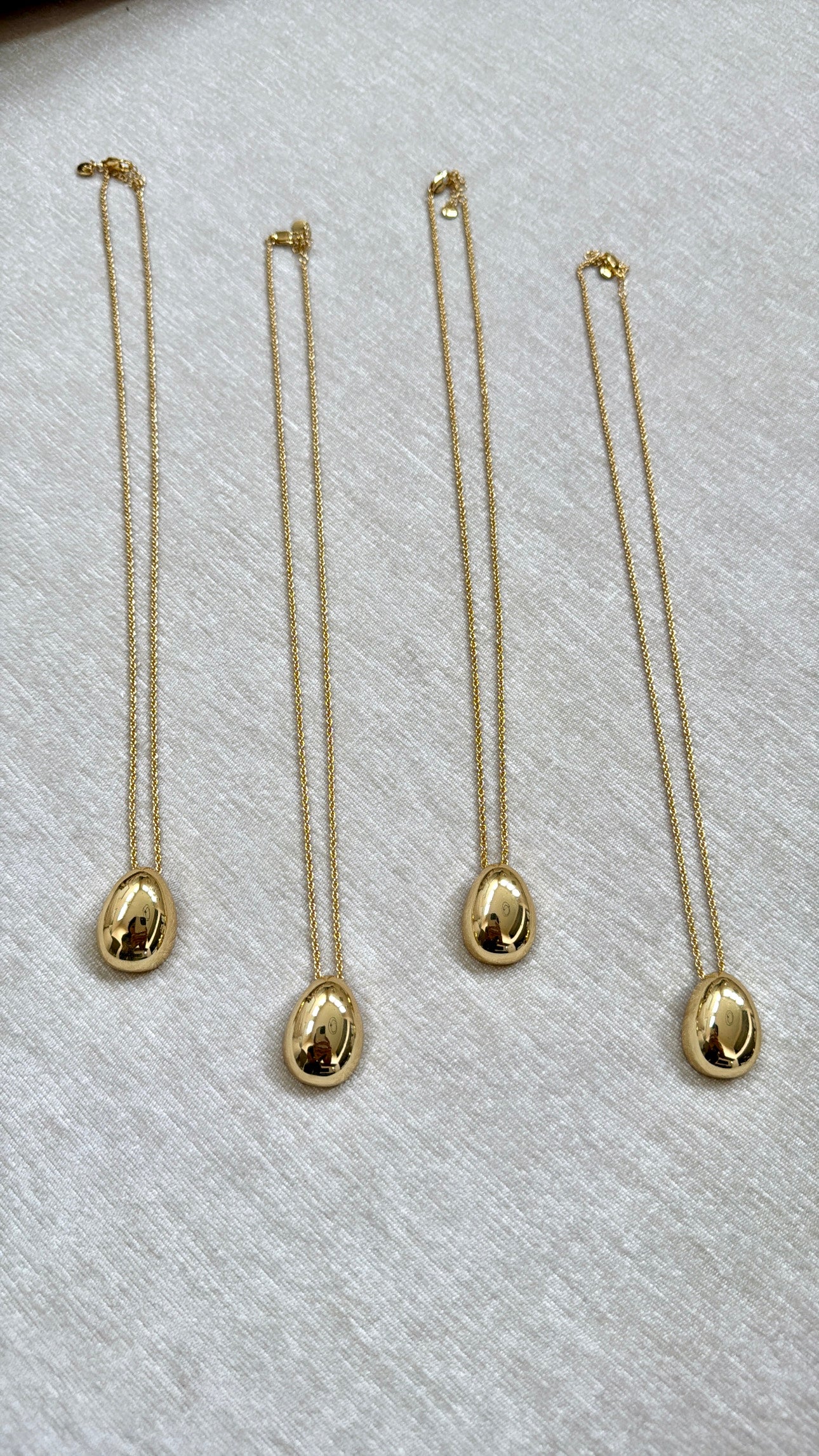Lori Gold Teardrop Necklace