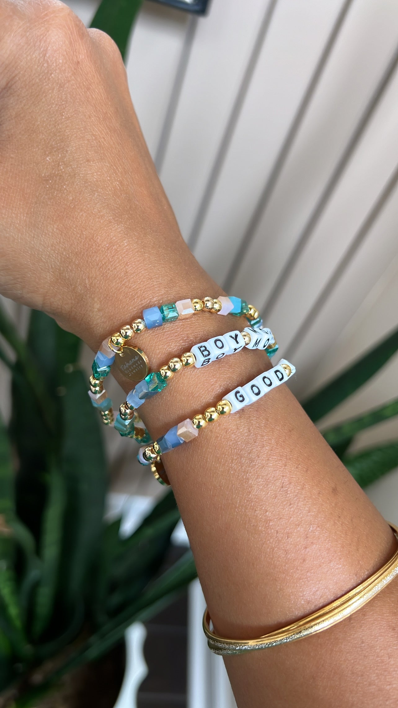 Personalized Word Bracelet