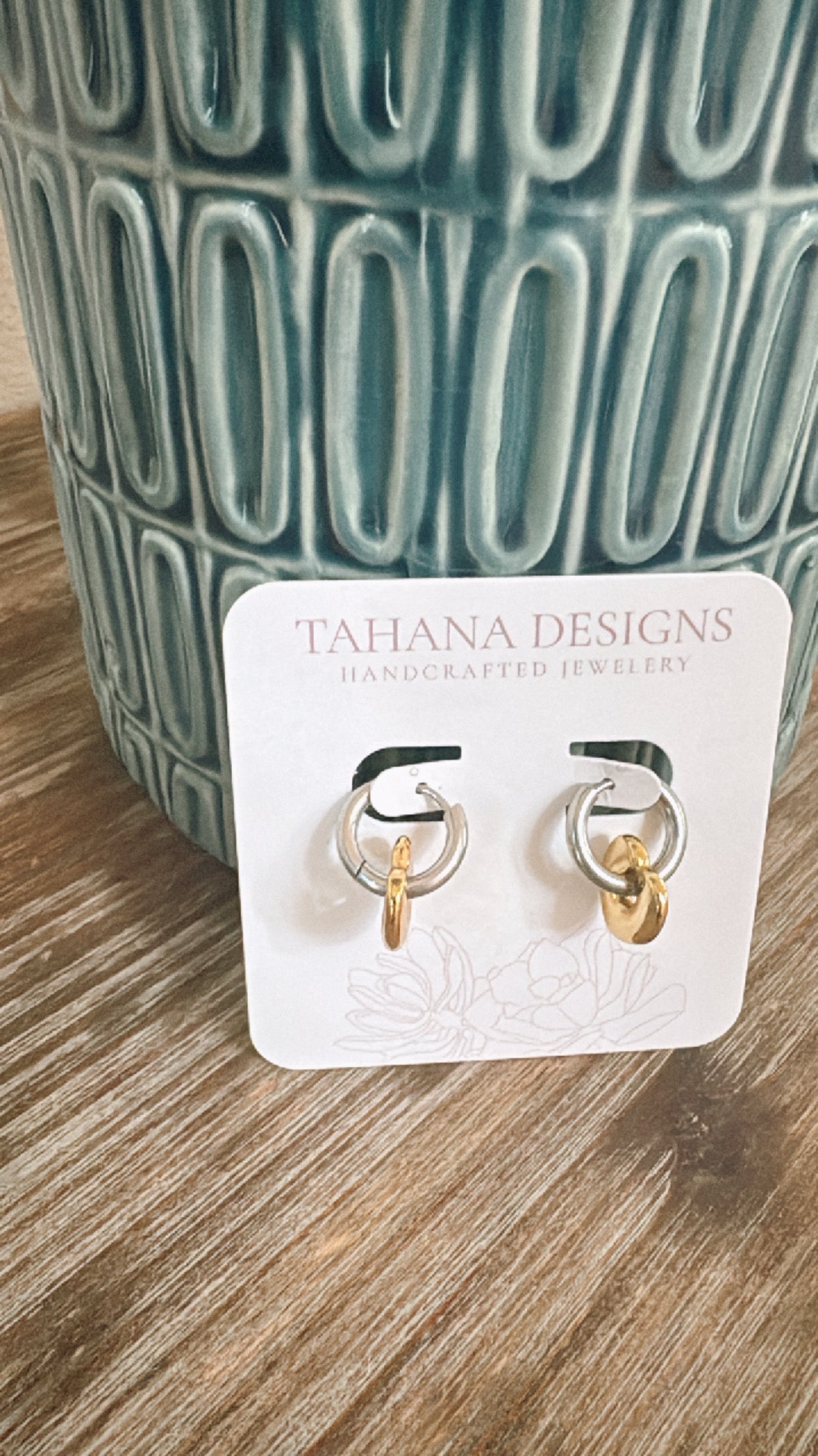 Two-Tone Versatile Earrings