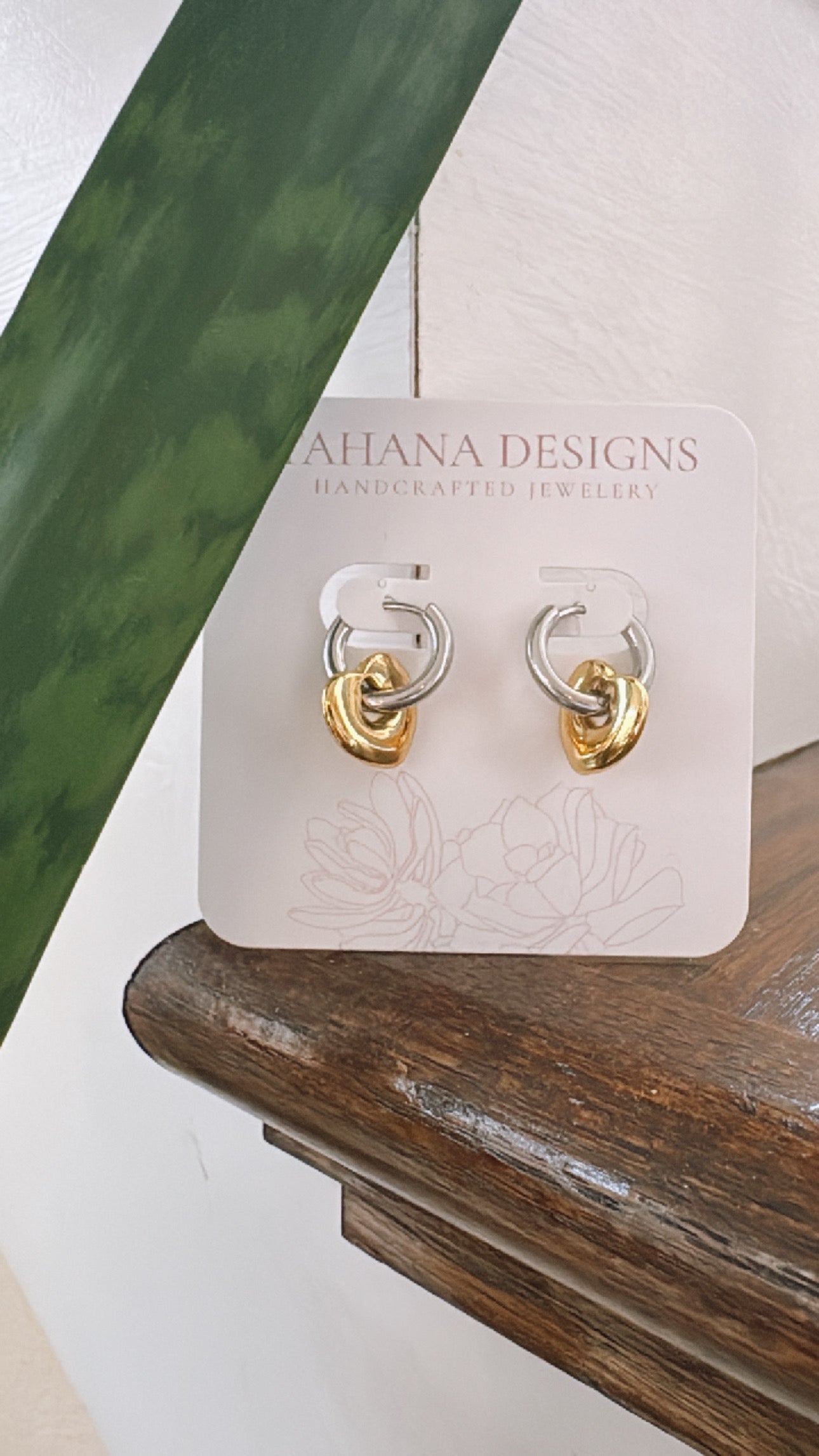 Two-Tone Versatile Earrings