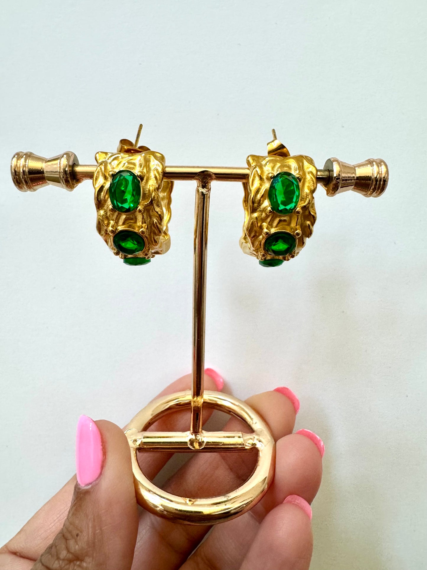 Hara Gold Hoops