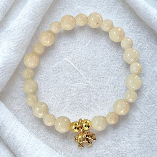 Elephant strength bracelet