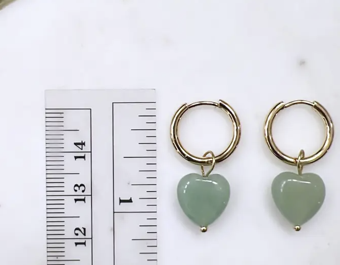 Sage Hearts on Hoop