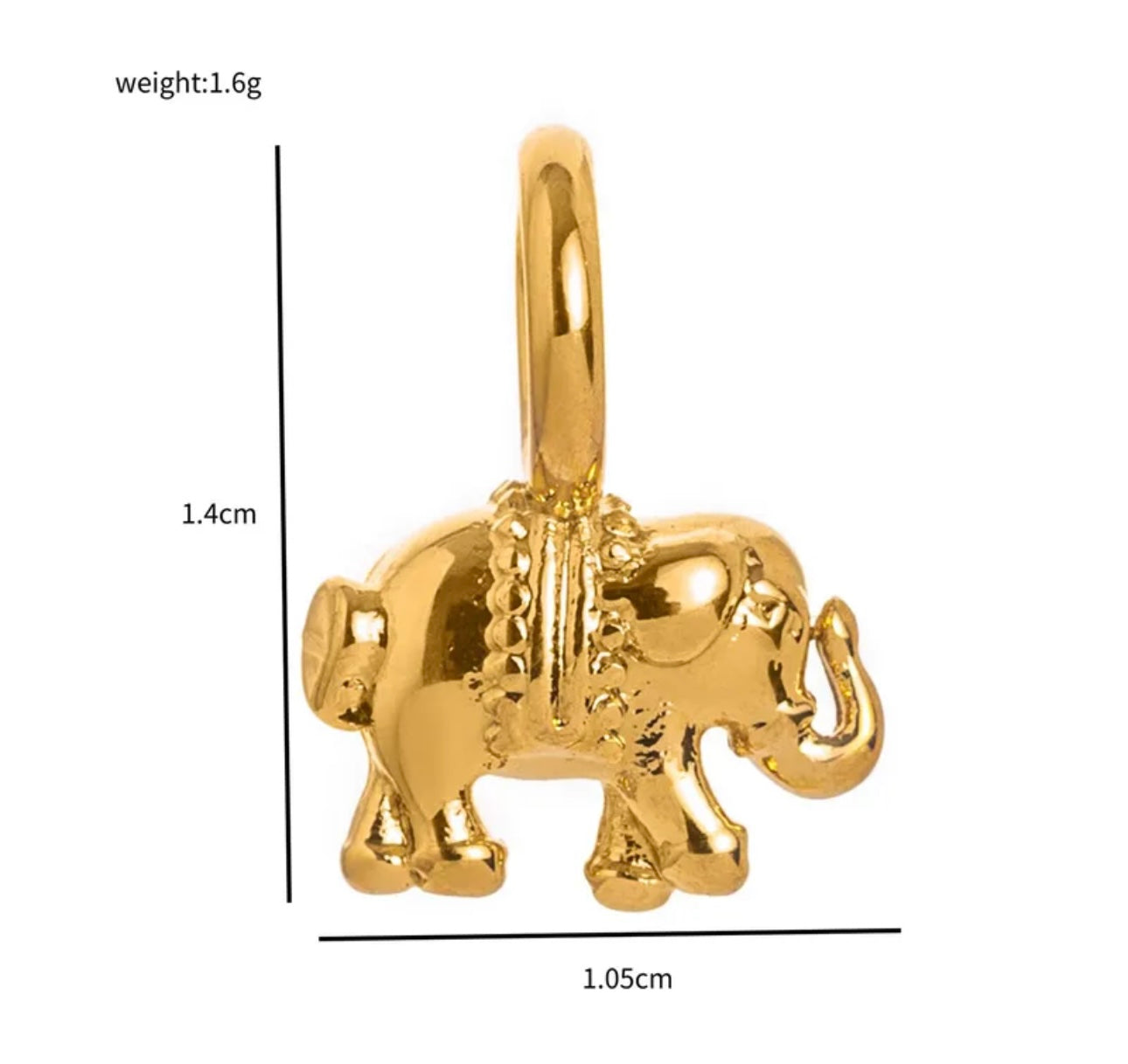 Elephant strength bracelet