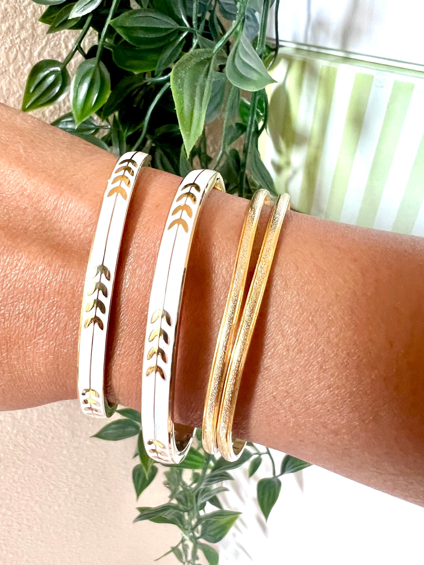 Golden Arrow Bangle