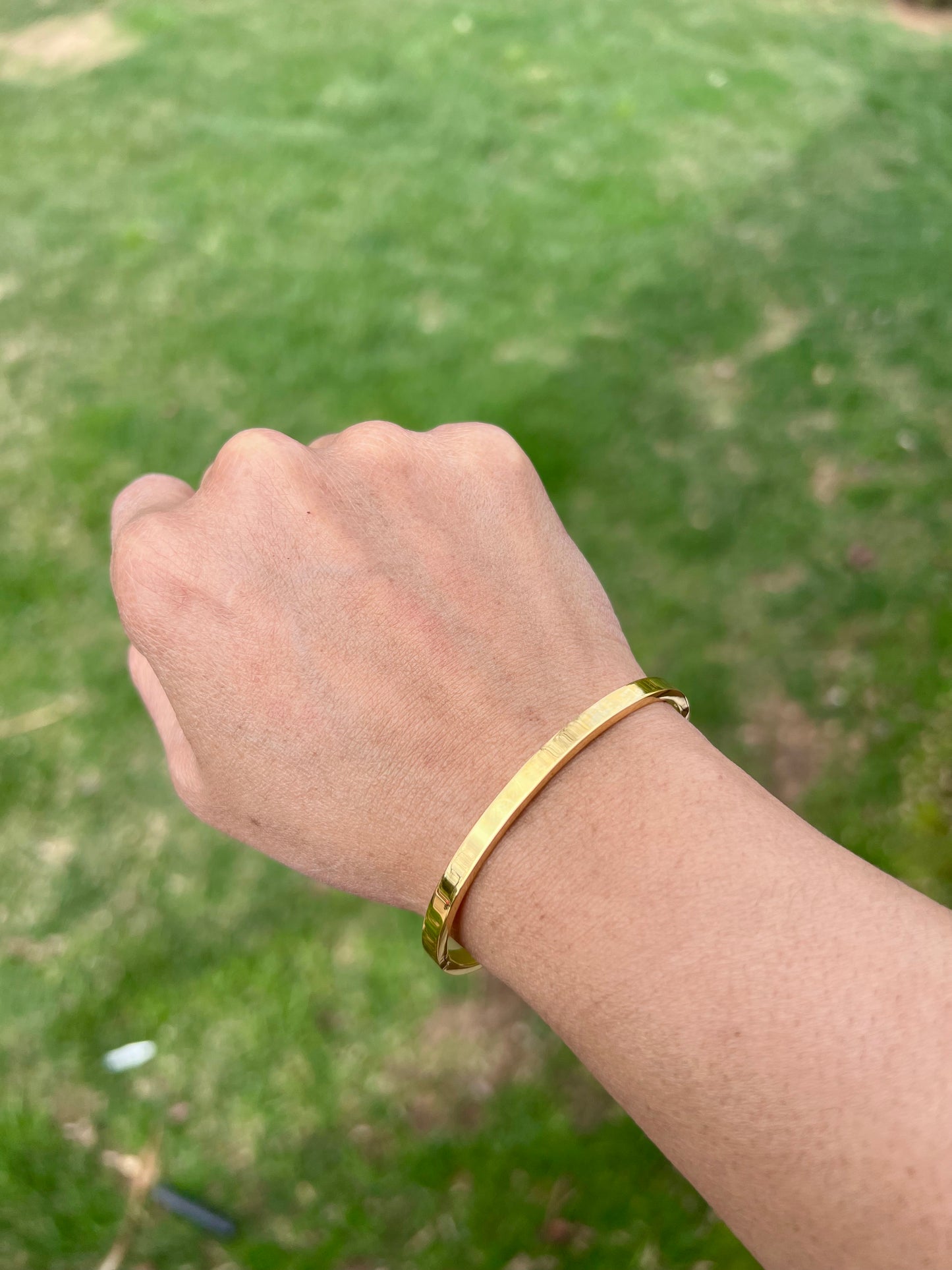 Gold Bangle