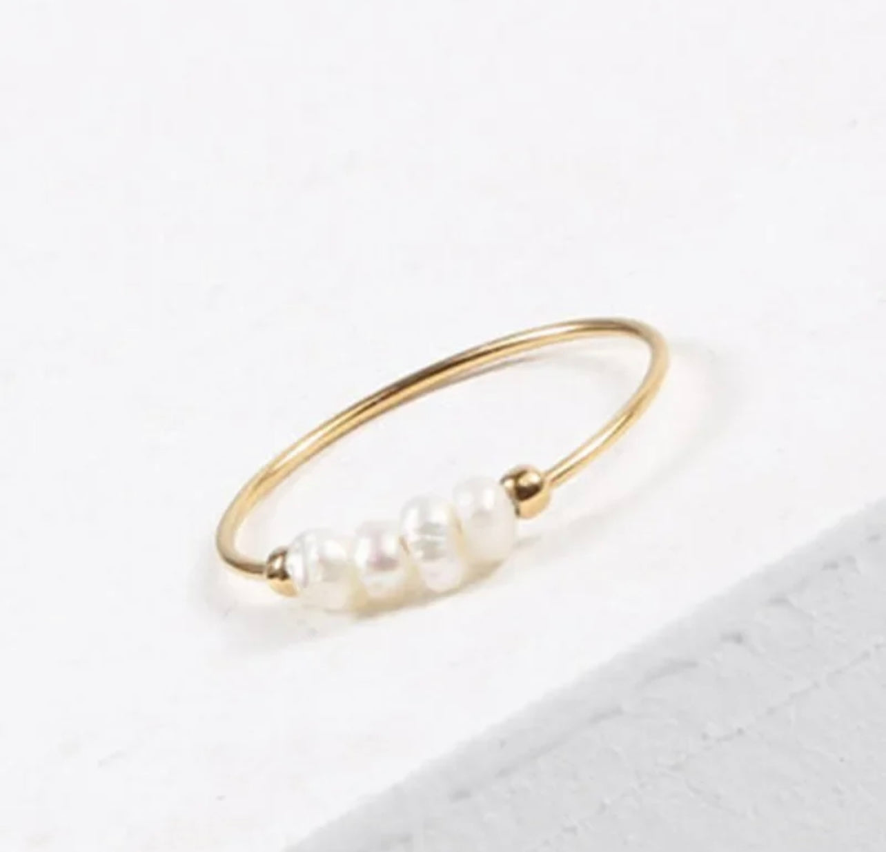 Natural Freshwater Pearl Ring