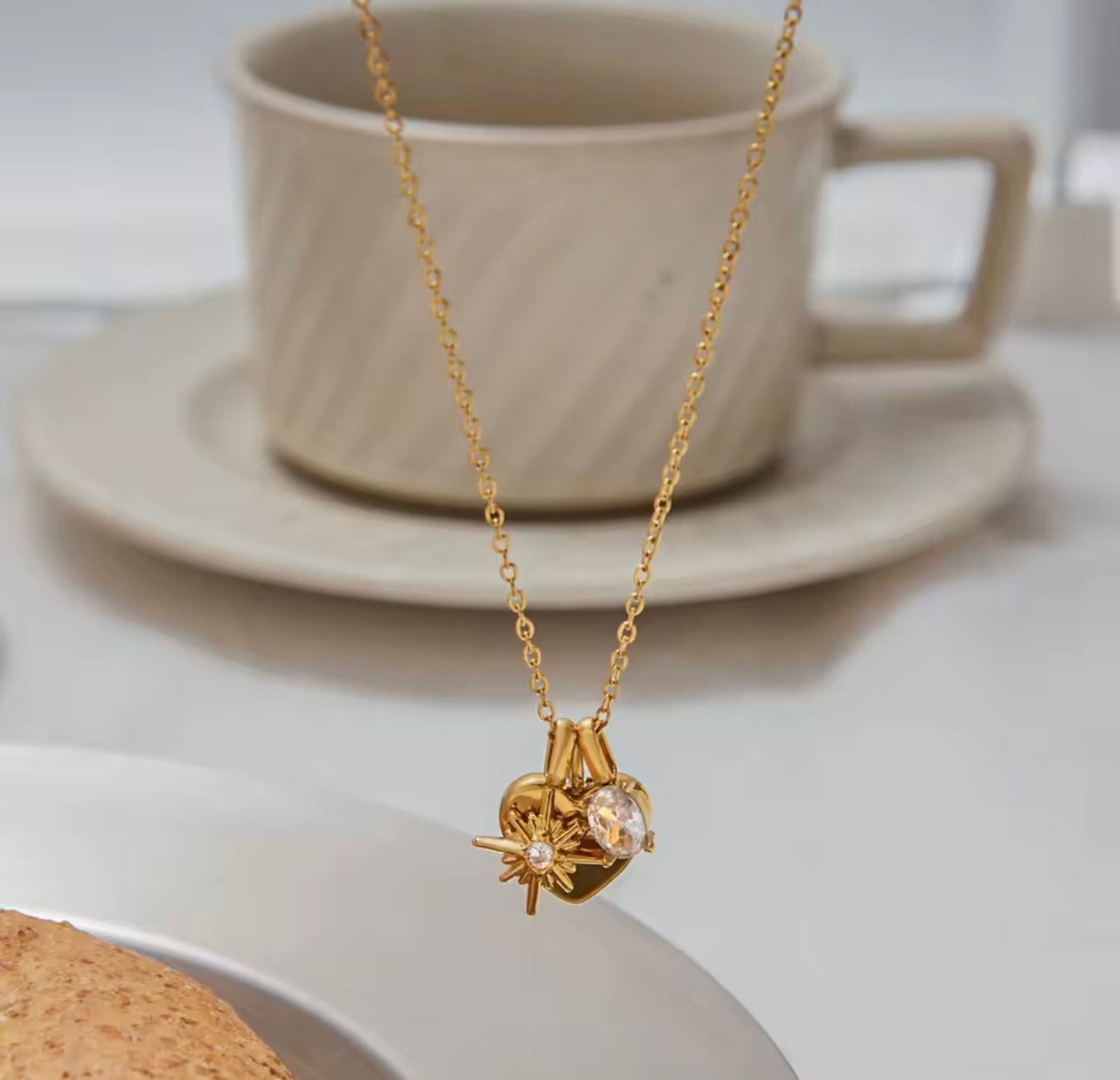 Mom Charm Trio Necklace