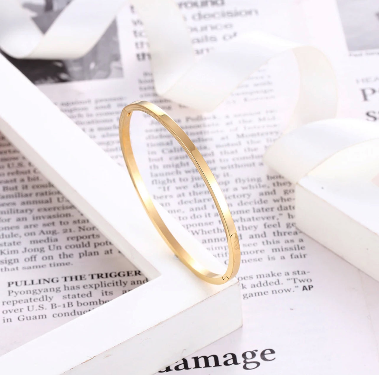 Gold Bangle