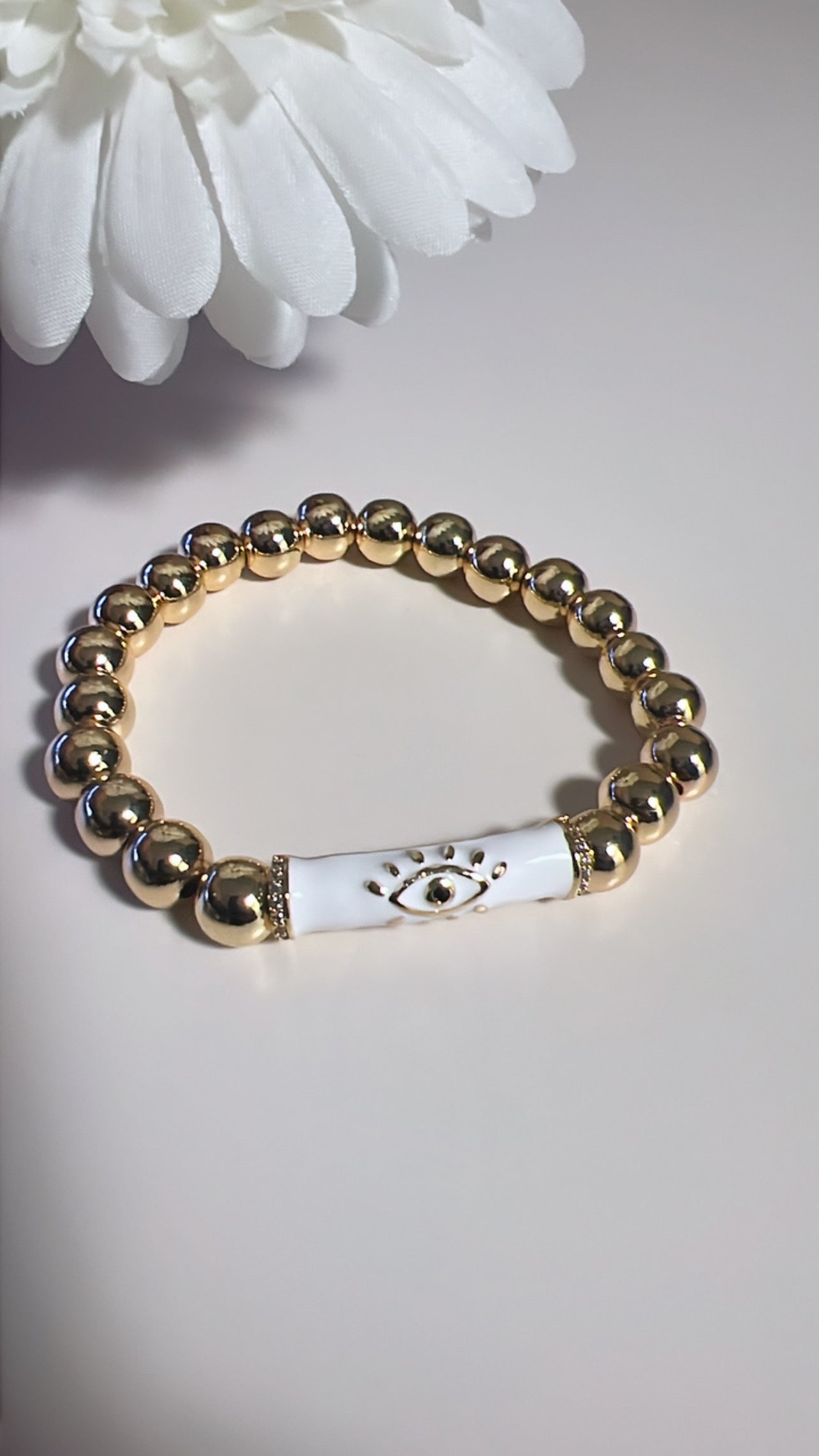 Evil Eye Bar Bracelet