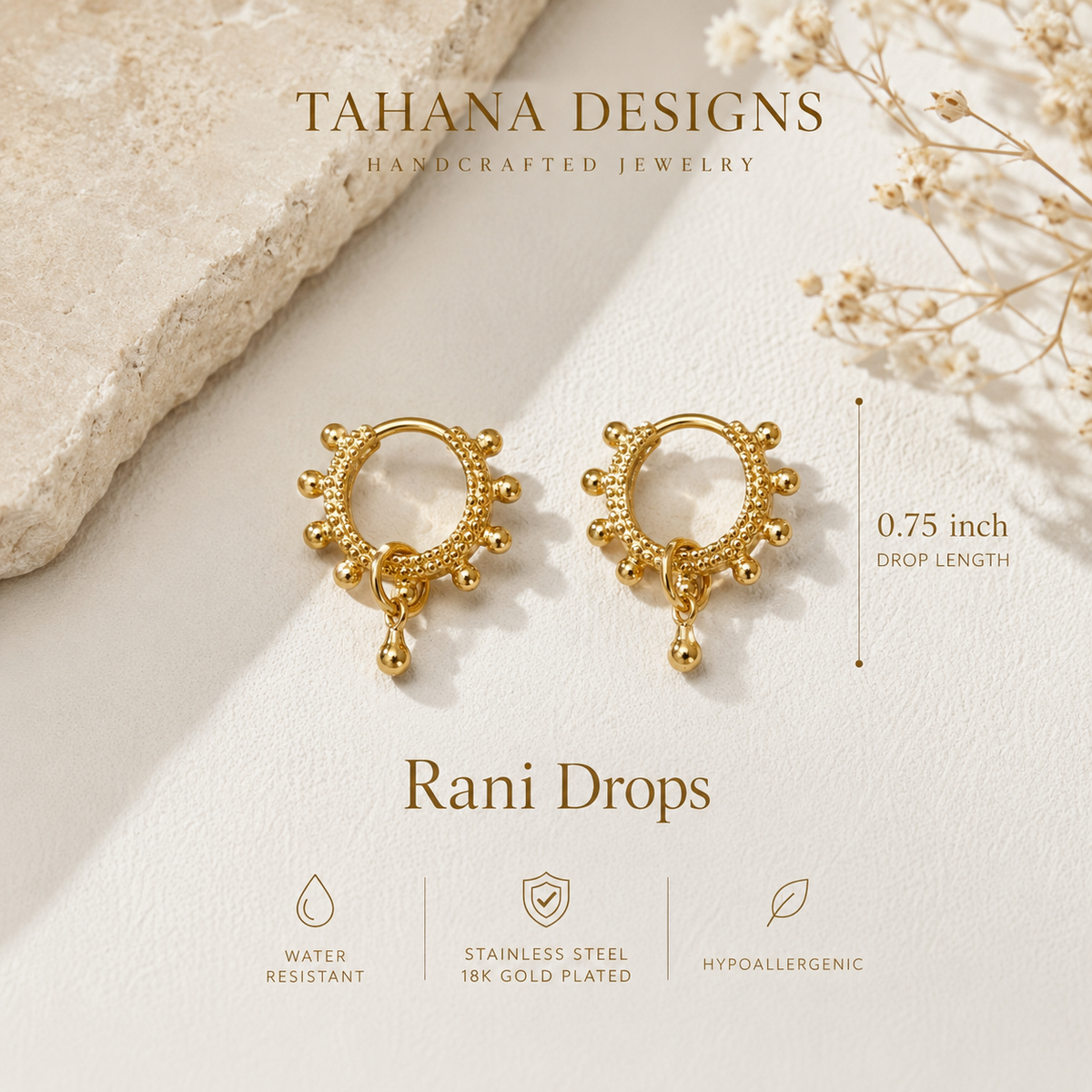 Rani Drop Earrings